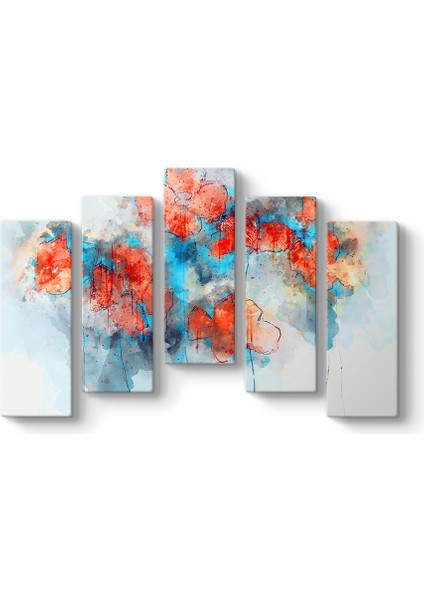 Soyut Gelincikler Tablosu