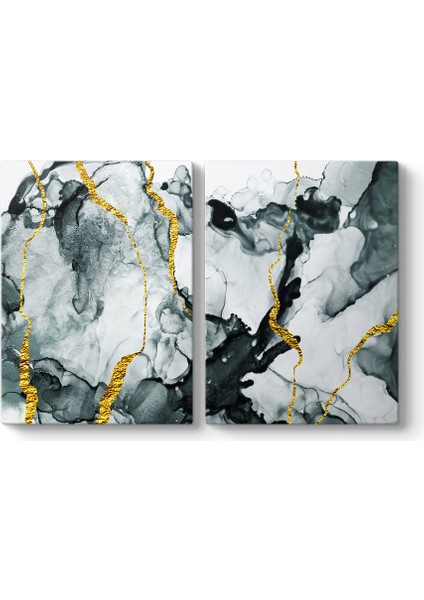 Çam Yeşili Kanvas Tablo