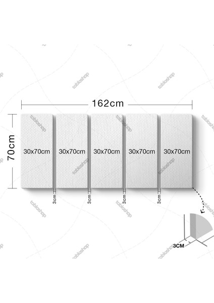 Geometrik Fraktal Kanvas Tablo fiyatları