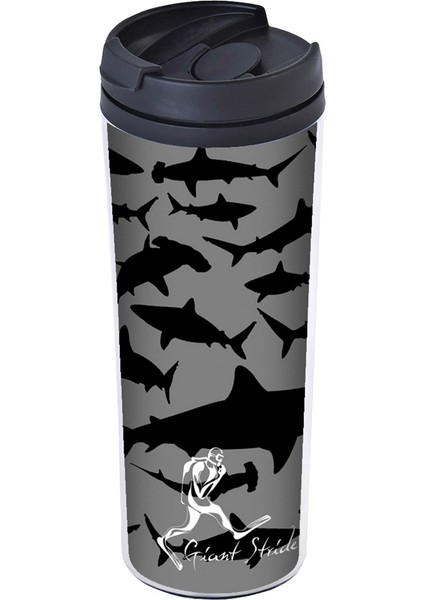 Shark Black Tumbler
