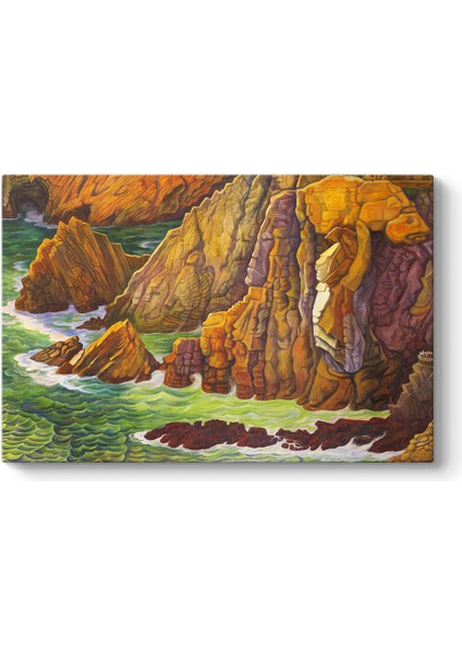 Diego Rivera - La Quebrada Tablosu
