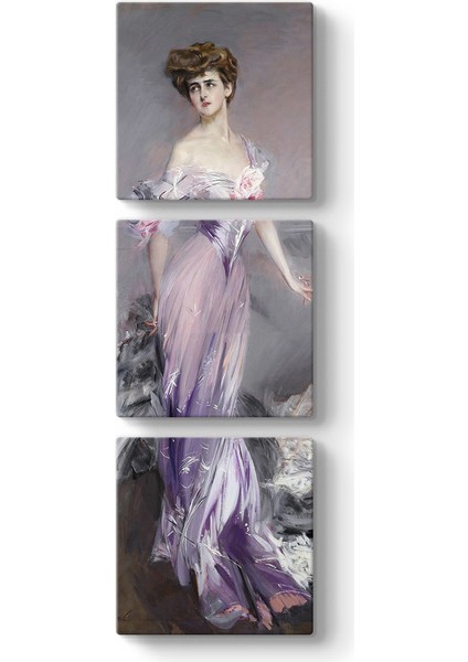 Giovanni Boldini - Mrs. Howard Johnston Tablosu