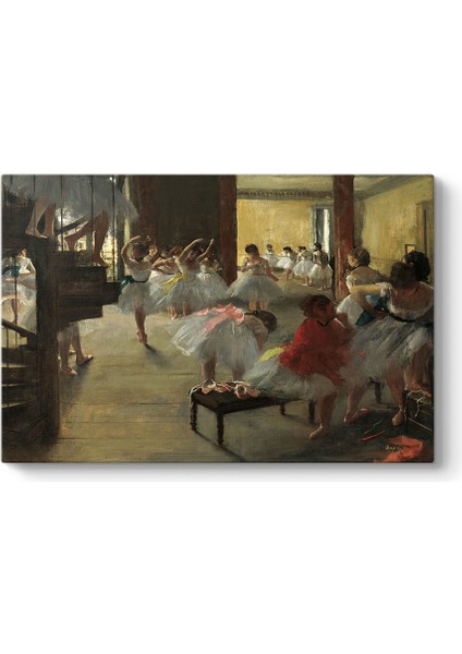 Edgar Degas - The Dance Class Tablosu
