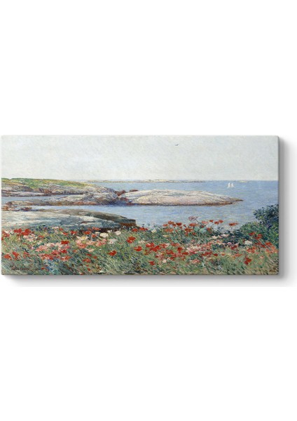Childe Hassam - Poppies Isles Of Shoals Tablosu