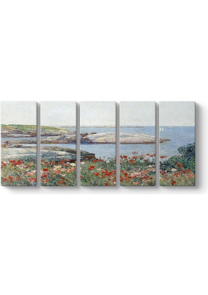 Childe Hassam - Poppies Isles Of Shoals Tablosu