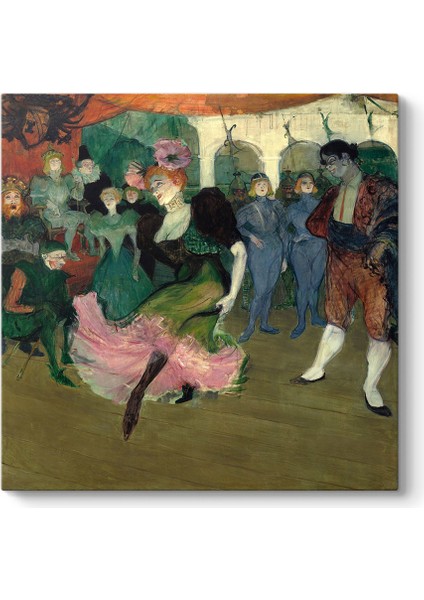 Henri De Toulouse-Lautrec - Marcelle Lender Dancing Tablosu