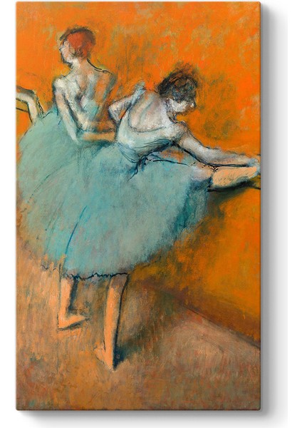 Edgar Degas - Barre Dansçıları Kanvas Tablo