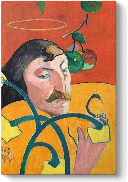 Paul Gauguin - Otoportre Kanvas Tablo