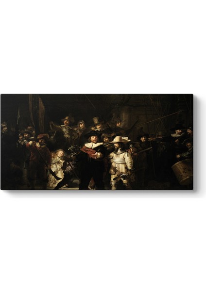 Rembrandt - Gece Devriyesi Tablosu
