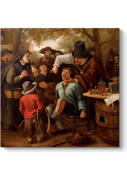 Jan Steen - Dişçi Tablosu