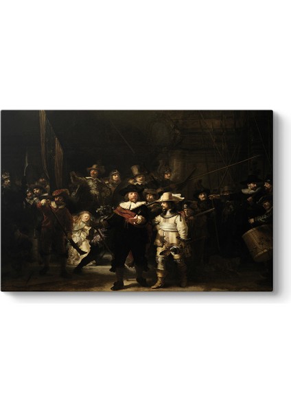 Rembrandt - Gece Devriyesi Tablosu