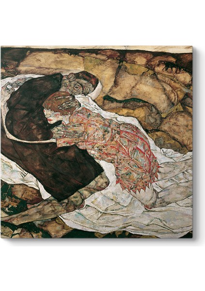 Egon Schiele - Ölüm ve Kız Tablosu