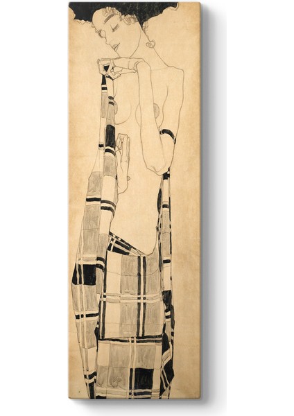 Egon Schiele - Standing Girl Tablosu