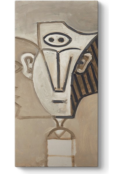 Pablo Picasso - Tete De Femme Tablosu