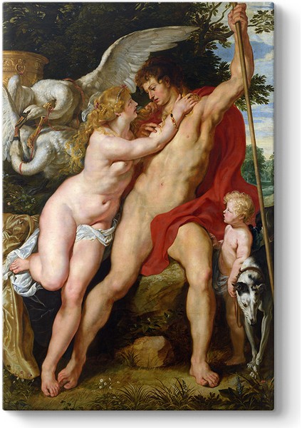Peter Paul Rubens - Venüs ve Adonis Tablosu