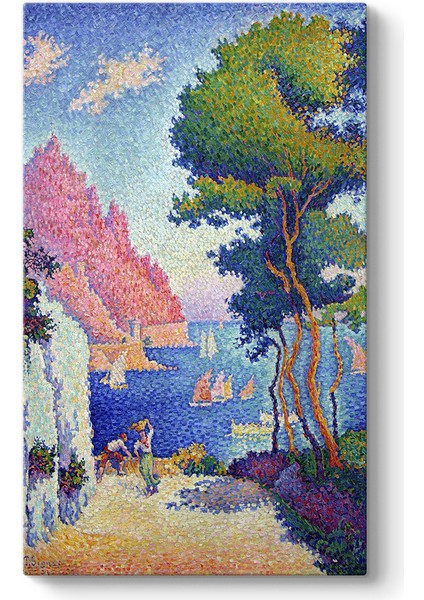 Paul Signac - Capo Di Noli Tablosu