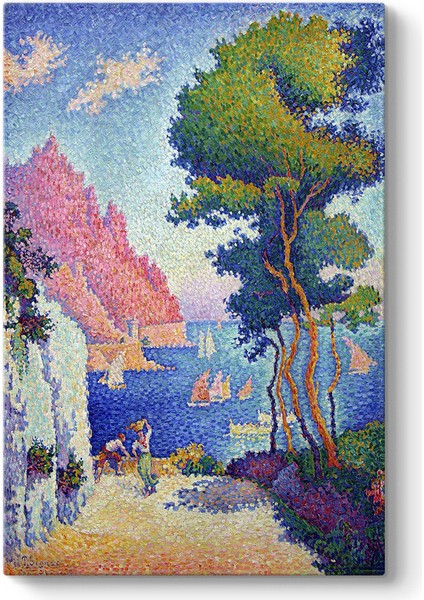 Paul Signac - Capo Di Noli Tablosu