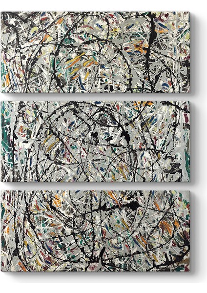 Jackson Pollock - Dalgalı Yollar Tablosu