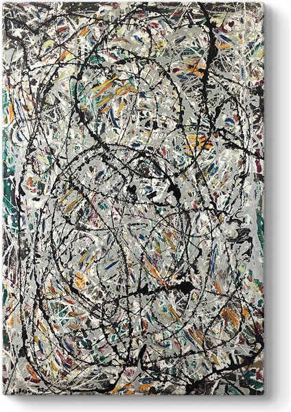 Jackson Pollock - Dalgalı Yollar Tablosu