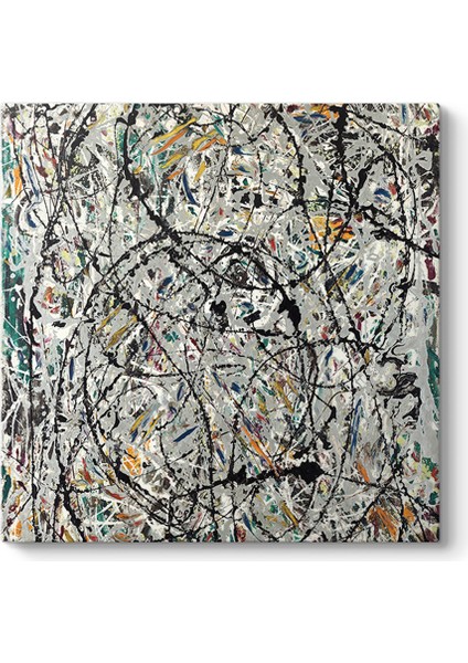 Jackson Pollock - Dalgalı Yollar Tablosu