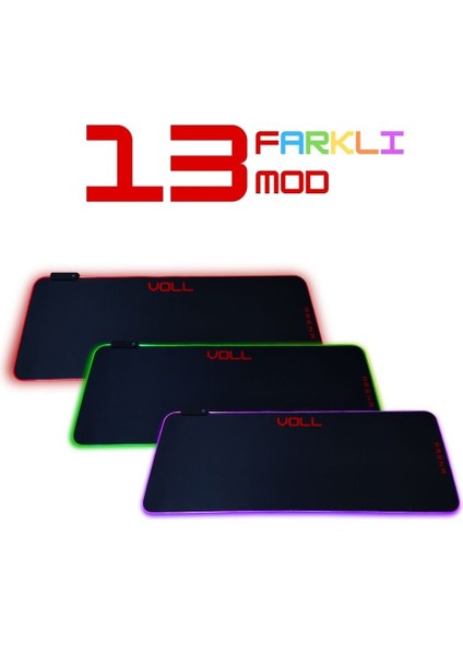 Voll Arena Xxl 800X300 4mm Kalın Mouse Pad Speed Mat