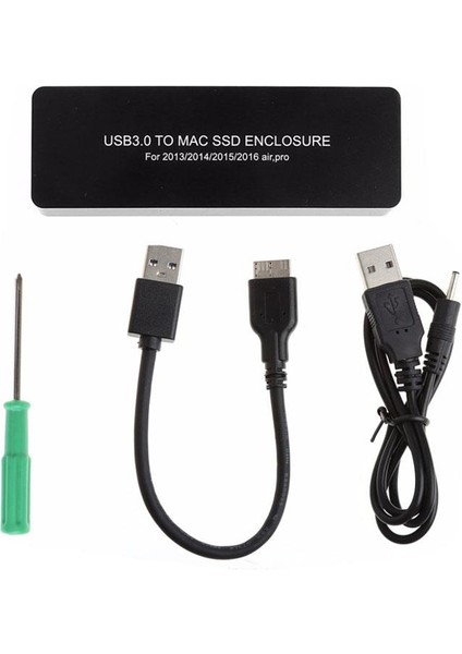 Usb 3.0 to mac ssd hdd kutu 2013,2014,2015,2016,air,pro ssd kutu