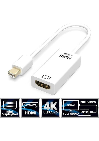 keepro Mini Display port to 4kx2k 1080 p hdmi dişi Kablo