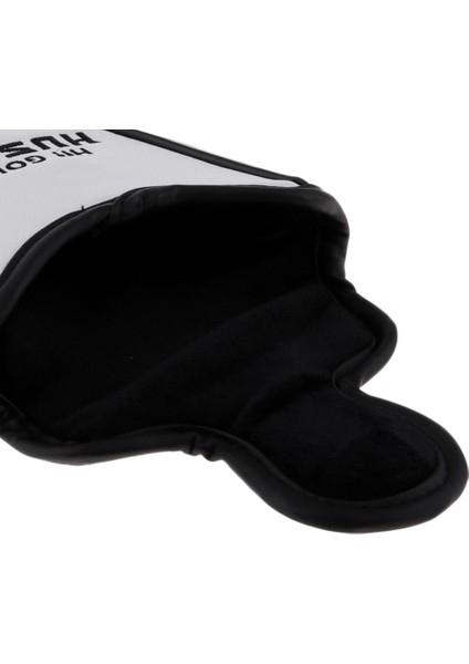 Golf Mallet Atıcı Kafa Kapak Köpek Deseni Manyetik Koruyucu Çanta Yarım Daire (Yurt Dışından) fırsatları
