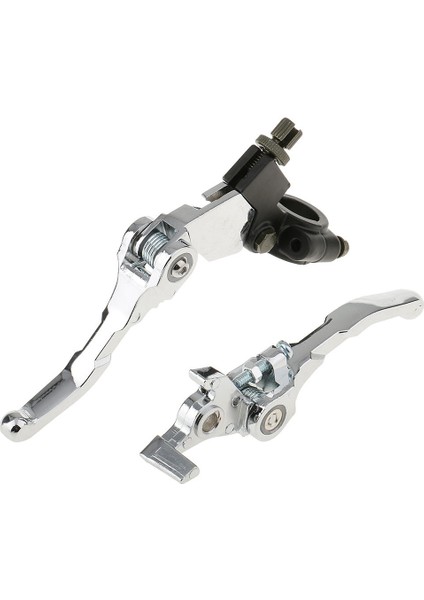 22MM Motosiklet Gidon Için 1 Çift Cnc Katlanabilir Fren Debriyaj Kolları (Yurt Dışından)