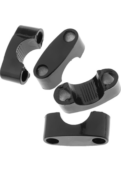 22MM Evrensel Motosiklet Gidon Yağ Bar Yükseltici Dağı Kelepçe Adaptörü Siyah (Yurt Dışından)