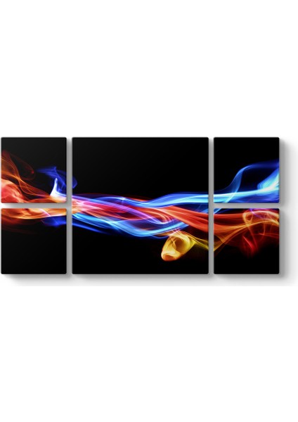 Dumanlı Renkler Panorama Tablo