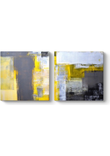 Sarı Wall Art Tablosu