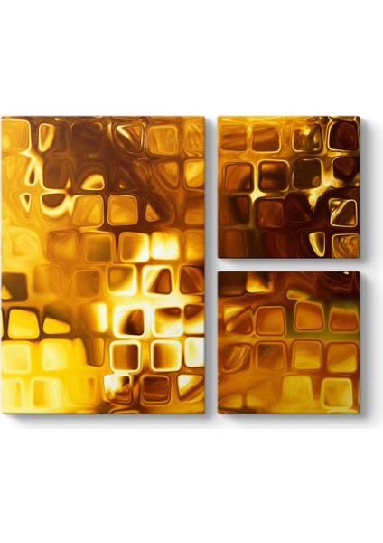 Gold Squares Tablo