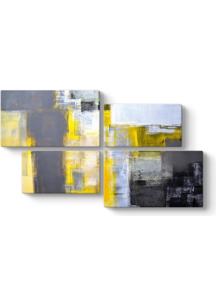 Sarı Wall Art Tablosu
