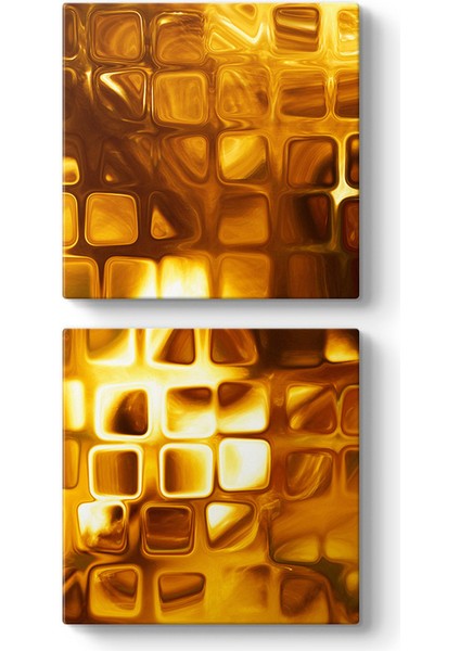 Gold Squares Tablo