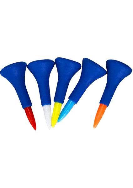 5 Adet / Takım Dayanıklı Yumuşak Kauçuk Yastık Top Golf Tees Rastgele Renk Kısa (Yurt Dışından) fiyatları