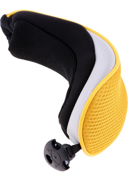 Golf Hybrid Ut Club Head Kapak Sayı Tag ile Headcover - Sarı (Yurt Dışından) indirimleri