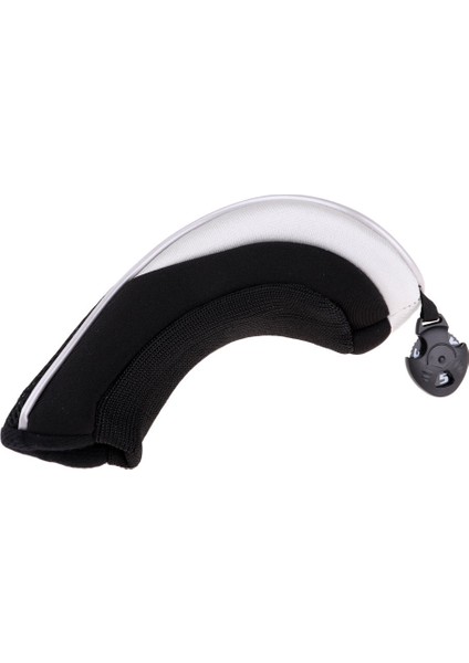 Golf Hybrid Ut Kulübü Kafa Kapak Headcover Sayı Tag Değiştirme Siyah (Yurt Dışından)