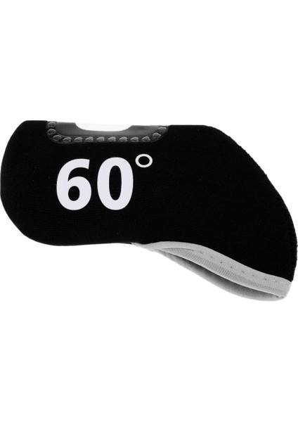 Golf Kulübü Demir Atıcı Başkak Başlığı Kapak Koruyucu 60 Derece Siyah (Yurt Dışından) indirimleri