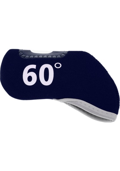 Golf Kulübü Demir Atıcı Headcover Başkanı Kapak Koruyucu 60 Derece Donanma Mavi (Yurt Dışından) indirimleri