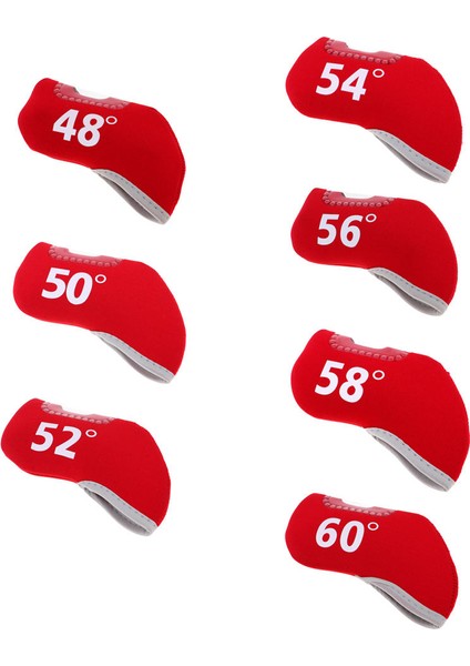 Golf Kulübü Demir Autter Headcover Başkanı Kapak Koruyucu 60 Derece Kırmızı (Yurt Dışından) modelleri
