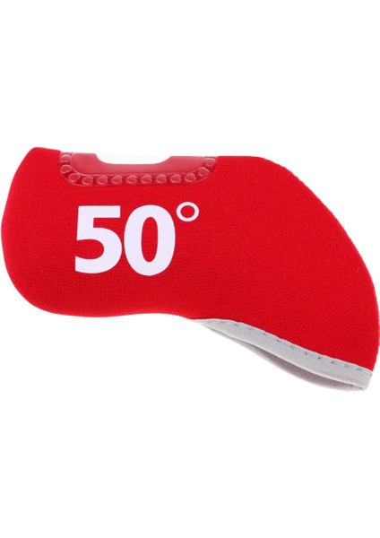 Golf Kulübü Demir Atıcı Headcover Başkanı Kapak Koruyucu 50 Derece Kırmızı (Yurt Dışından) indirimleri