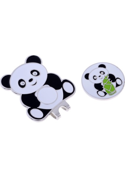 Golf Klipsi Manyetik Top Marker Şapka Visor Klip Golfçü Kulübü Hediye Panda 1 (Yurt Dışından) indirimleri