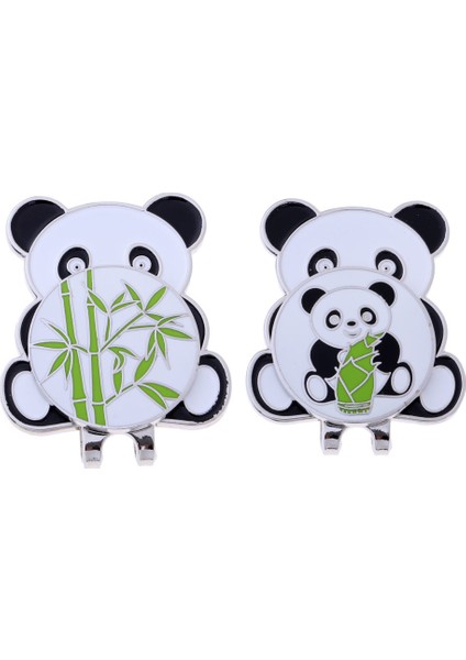 Golf Klipsi Manyetik Top Marker Şapka Visor Klip Golfçü Kulübü Hediye Panda (Yurt Dışından) fırsatları