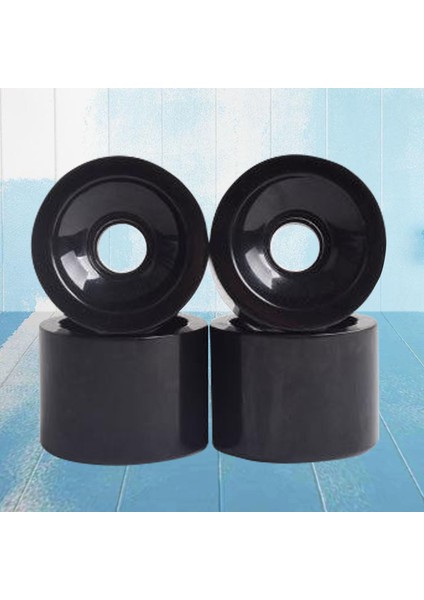 78A Tekerlekler 70X51MM Kaykay Abec-9 Rulman Sarma Siyah (Yurt Dışından)