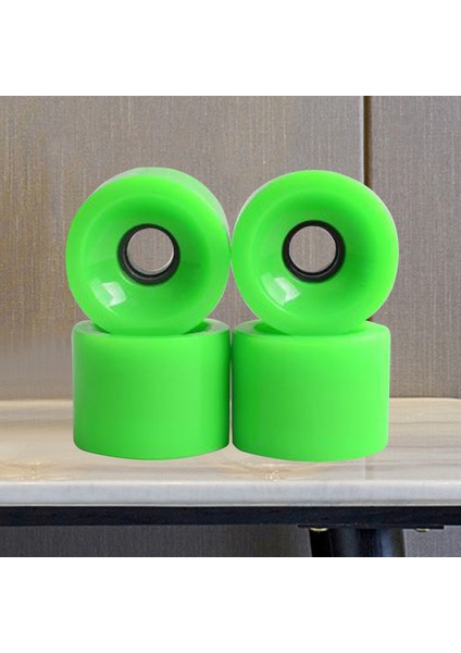 78A Tekerlekler 70X51MM Kaykay Abec-9 Rulman Şal Çimen Yeşil (Yurt Dışından)