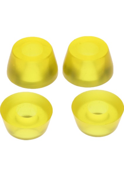 2 Çift Kurulu Kiti Carters 90A Longboard 2 Ticaret Için Yedek -, Şeffaf Sarı (Yurt Dışından)