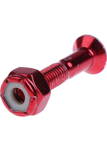 8 Adet Yedek Kaykay Kamyon Donanım Longboard Vidalar Cıvata 1 '' Kırmızı (Yurt Dışından) modelleri