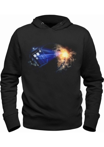 Doctor Who Siyah Çocuk Sweatshirt