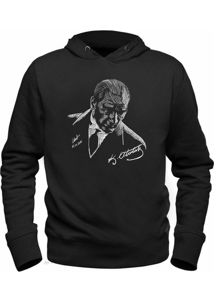 M.kemal Atatürk Kapşonlu Çocuk Sweatshirt
